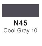 Umělecký a grafický fix Tombow ABT Dual Brush Pen - kusovky N45 Cool Gray 10