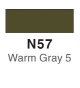 Umělecký a grafický fix Tombow ABT Dual Brush Pen - kusovky N57 Warm Gray 5