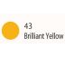 Marvy Uchida Artist brush 1100 43 Brilliant Yellow