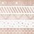 washi pásky mini Heyda - sada 5 ks