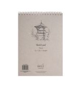 Skicák SMLT Art Sketch Pad Natural, gramáž 100 gsm, kroužková vazba A4 100