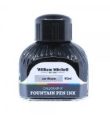 Kaligrafický inkoust William Mitchell do plnících per 80g Jet Black