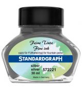 Standardgraph Fine Ink 30 ml metalický Silver