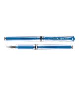 Metalické gelové pero UniBall Signo UM-153 s hrotem 1 mm modré