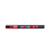 Posca PC-3M popisovač na vodní bázi Glitter Red